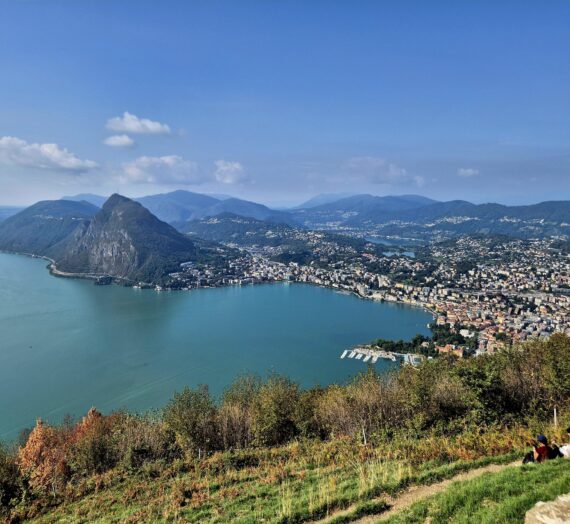 Auf den Monte Bre bei Lugano